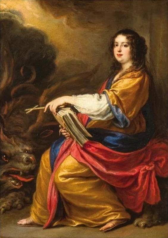 Ritratto di Vittoria della Rovere come Santa Margherita